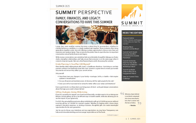 Summer 2025 Newsletter